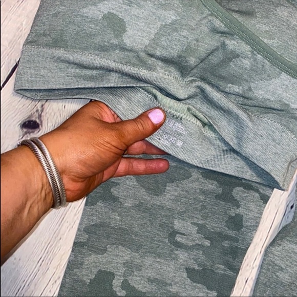 π Green High Waisted Camouflage Set π - Picture 10 of 15